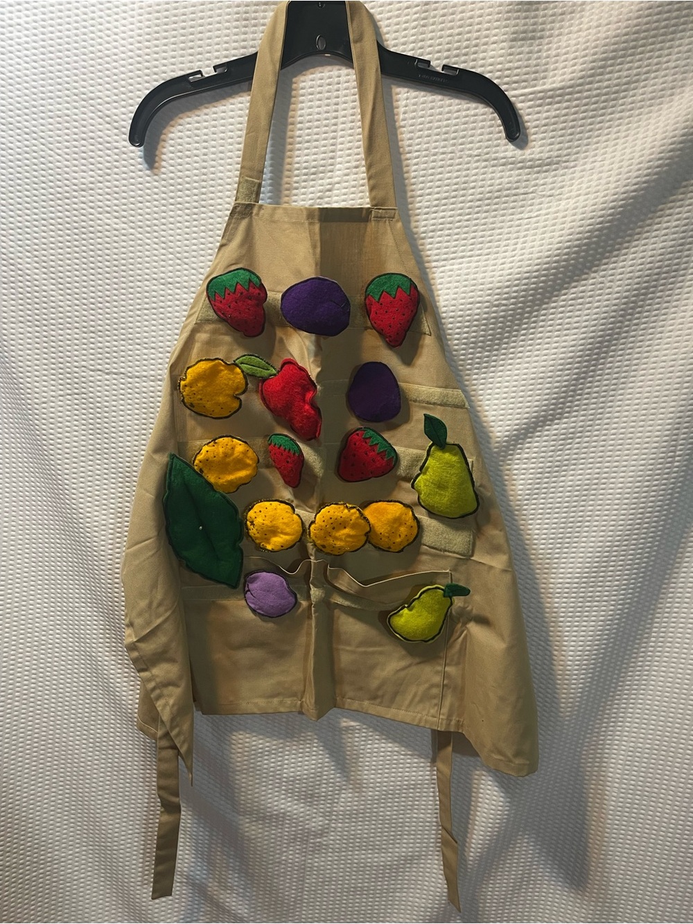 Storytelling Apron for Preschool Circle Time | Felt Story Teacher Apron Adjustab